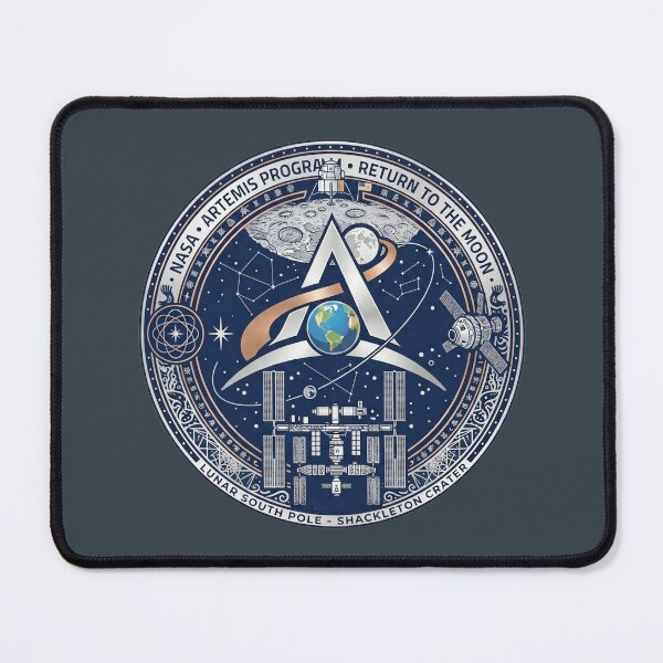 Item preview, Artemis Program Lunar South Pole Shackleton Crater designed and sold by KiwiRider.