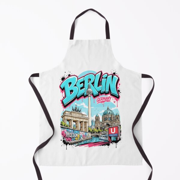 Item preview, Berlin Street Art Urban Graphic Tee designed and sold by AtuqStudio.