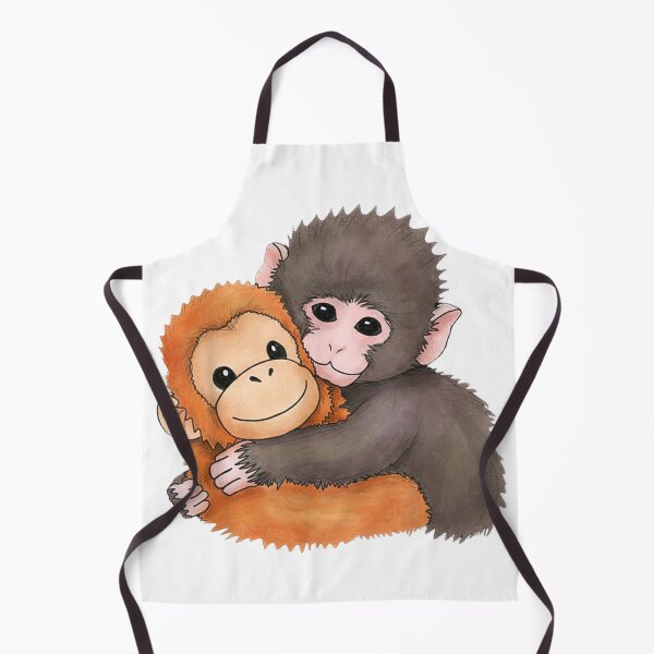 Item preview, Cute Baby Monkey Named Punch Plush Hugging T-Shirt designed and sold by ShadowPlace.