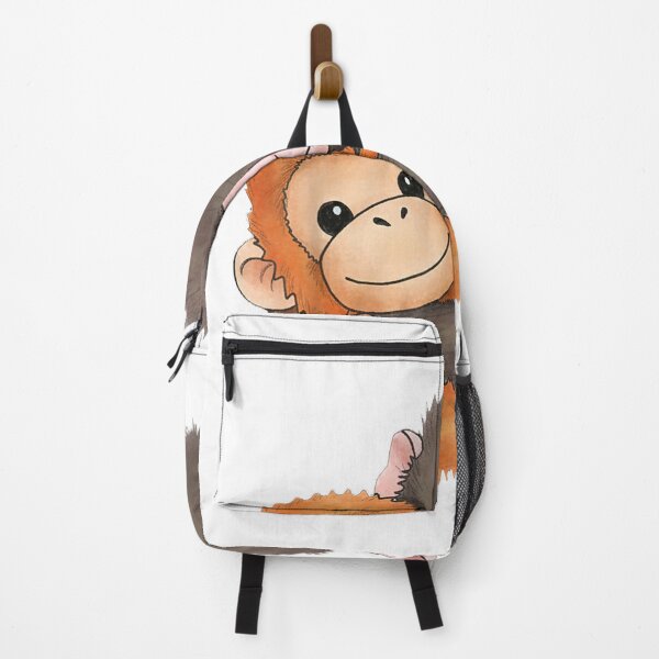 Item preview, Cute Baby Monkey Named Punch Plush Hugging T-Shirt designed and sold by ShadowPlace.