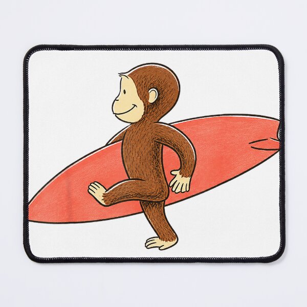 Item preview, Cute Monkey Carrying Surfboard Beach Summer T-Shirt designed and sold by JankoZED.