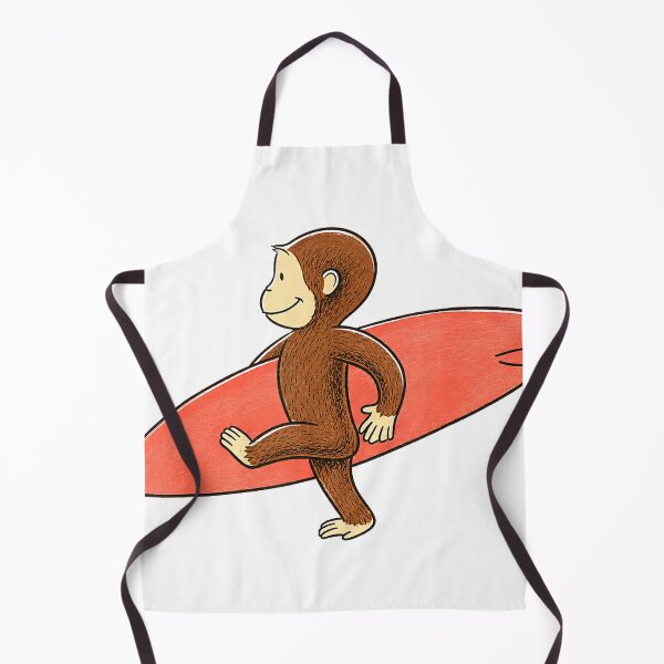 Item preview, Cute Monkey Carrying Surfboard Beach Summer T-Shirt designed and sold by JankoZED.