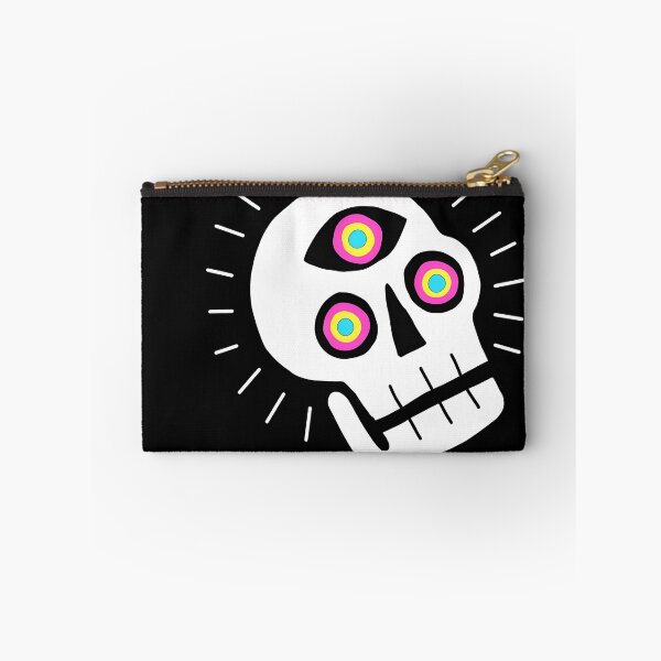 Item preview, Psychedelic Eye Skull Radiance Shape designed and sold by ARTBYKTANA.