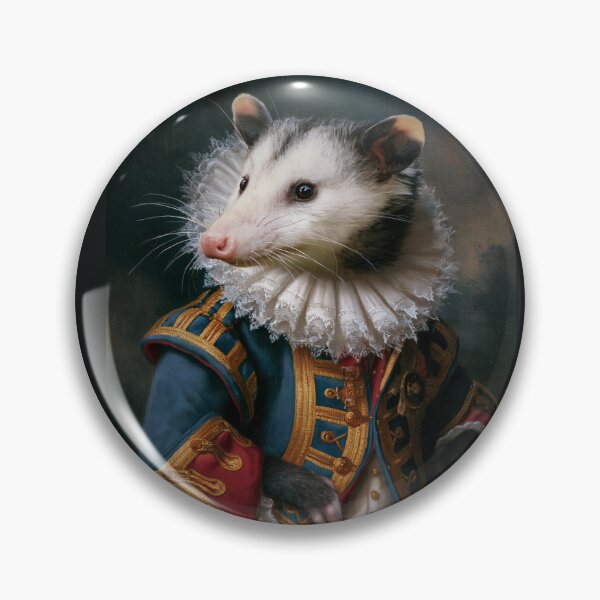 Item preview, Baroque  Style Opossum Portrait Painting designed and sold by Artmugic.
