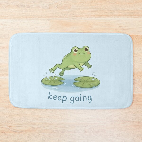 Item preview, Keep Going Frog | Daily Reminder designed and sold by Lucesco.