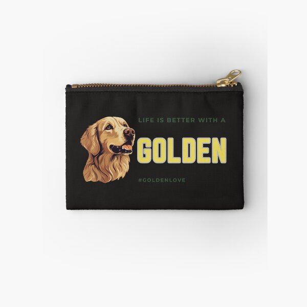 Item preview, Life is Better with a Golden designed and sold by HideawayMtn.