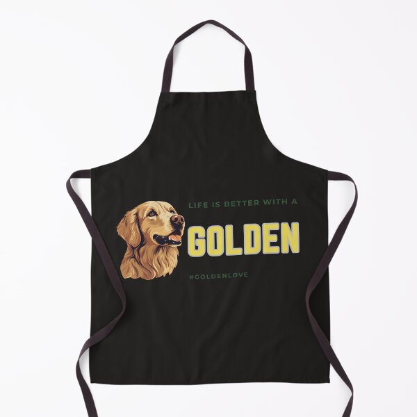 Item preview, Life is Better with a Golden designed and sold by HideawayMtn.