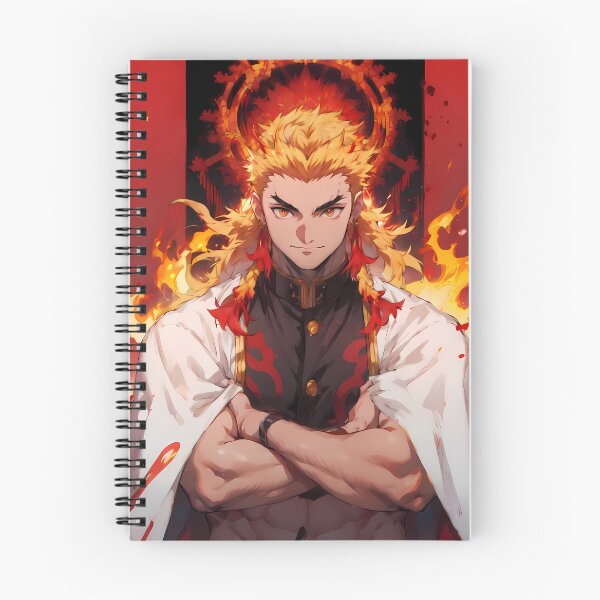 Item preview, Kyojuro Rengoku Demon Slayer Flame Hashira Portrait designed and sold by riadjamai.