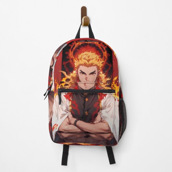 Item preview, Kyojuro Rengoku Demon Slayer Flame Hashira Portrait designed and sold by riadjamai.
