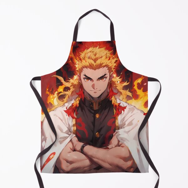 Item preview, Kyojuro Rengoku Demon Slayer Flame Hashira Portrait designed and sold by riadjamai.