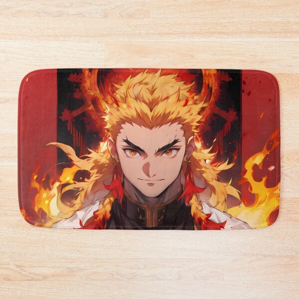 Item preview, Kyojuro Rengoku Demon Slayer Flame Hashira Portrait designed and sold by riadjamai.