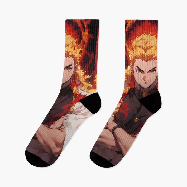 Item preview, Kyojuro Rengoku Demon Slayer Flame Hashira Portrait designed and sold by riadjamai.
