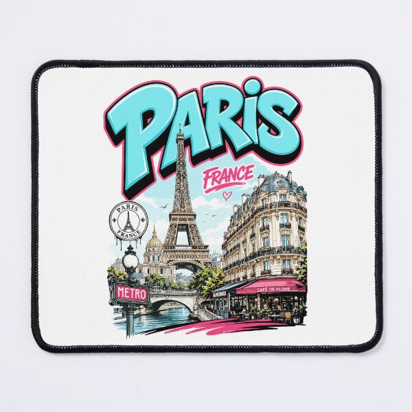 Item preview, Paris Street Art Urban Graphic Tee designed and sold by AtuqStudio.