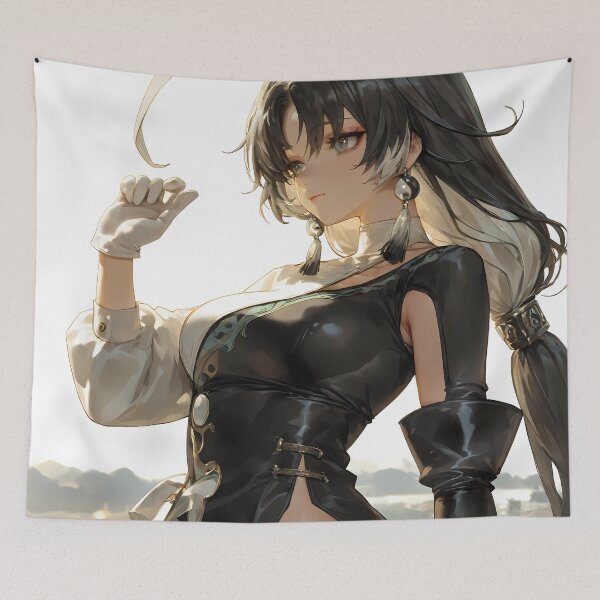 Item preview, Jianxin Wuthering Waves Sunset Pose with Elegant Warrior Aura designed and sold by riadjamai.