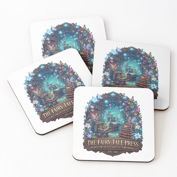 Item preview, The Fairy Tale Press | Purveyors of Enchanted Storybooks | Magical Fairy Library | Fantasy Bookshop | Whimsical Sticker designed and sold by MrDev.