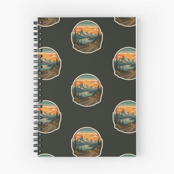 Item preview, Vintage Mountain Lake Sunset designed and sold by stiishop.