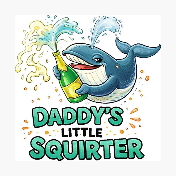 Item preview, Daddy's Little Squirt designed and sold by yunamaliskova.