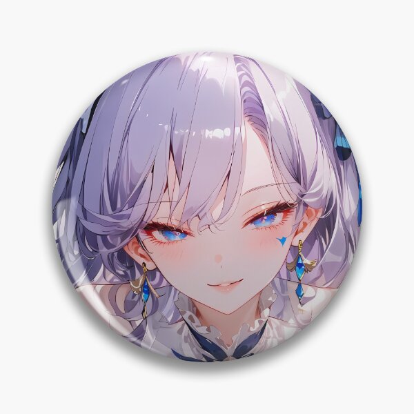 Item preview, Cantarella Wuthering Waves Blue Butterfly Elegance designed and sold by riadjamai.