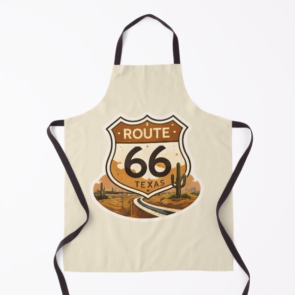Item preview, Route 66 Texas Section Watercolor – Historic Highway Travel designed and sold by ChemicalXShop.