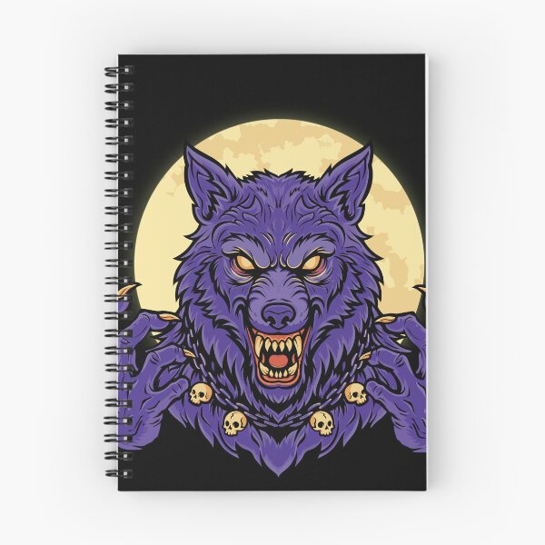 Item preview, Werewolf Under a Full Moon designed and sold by pumpkinchino.