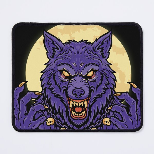 Item preview, Werewolf Under a Full Moon designed and sold by pumpkinchino.