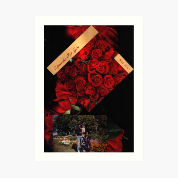 Especially For You....My Valentine ...with Love - Sunilism TM Art Print