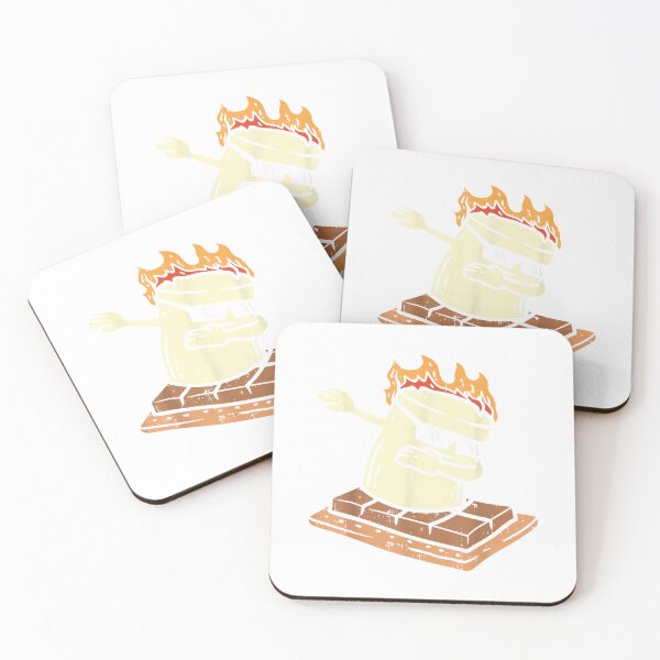 Item preview, Dabbing Smore Marshmallow Cute Dab Dance Camping Camper Gift T-Shirt designed and sold by DArtfulStudio.