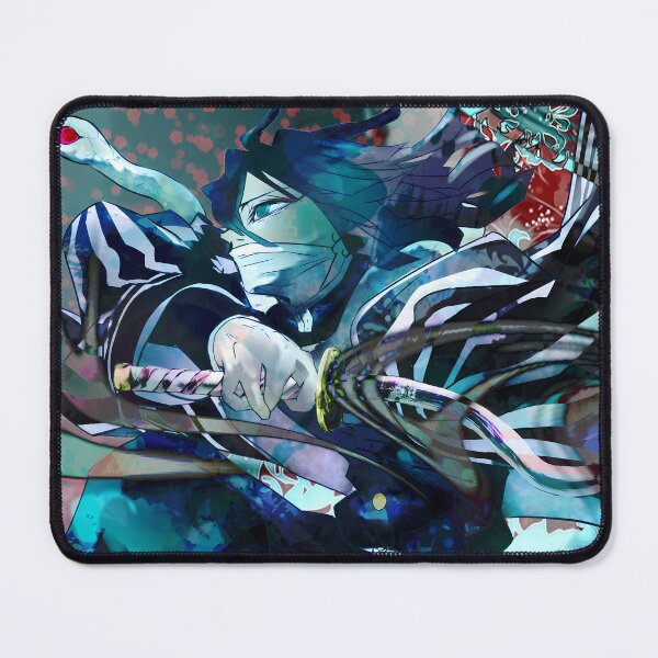 Item preview, Obanai Iguro Demon Slayer Teal Serpent Motion designed and sold by riadjamai.