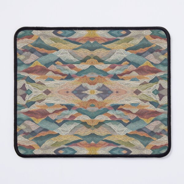 Item preview, Layered Mountain Landscape Pattern designed and sold by ccitypictures.