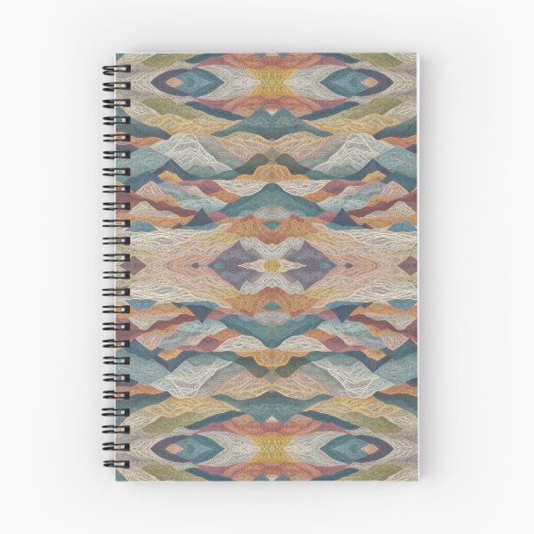 Item preview, Layered Mountain Landscape Pattern designed and sold by ccitypictures.