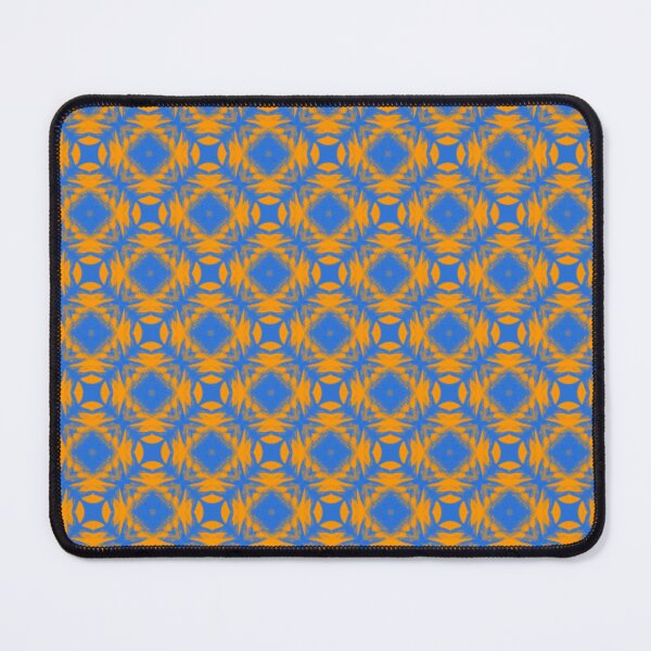 Item preview, Blue and Orange Diamond Pattern designed and sold by Shy Fractal Designs.