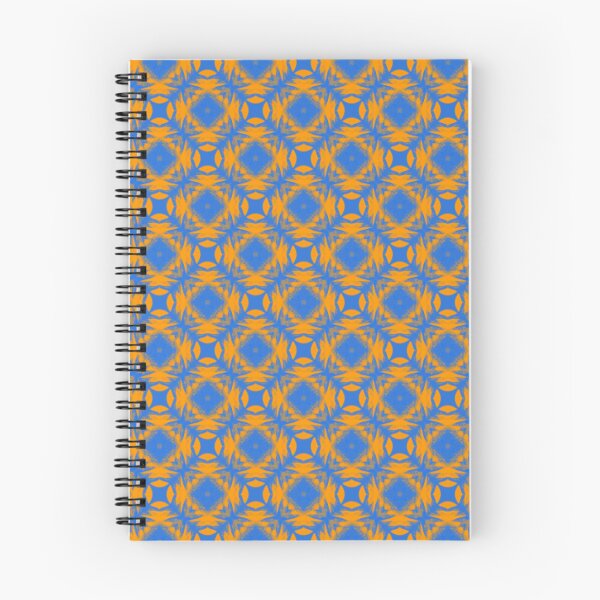 Item preview, Blue and Orange Diamond Pattern designed and sold by Shy Fractal Designs.