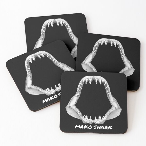 Item preview, Copy of mako shark jaw designed and sold by NicGrayGraphic.
