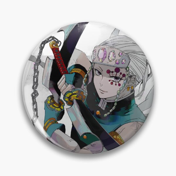 Item preview, Tengen Uzui Demon Slayer Monochrome Flashy Blade Motion designed and sold by riadjamai.