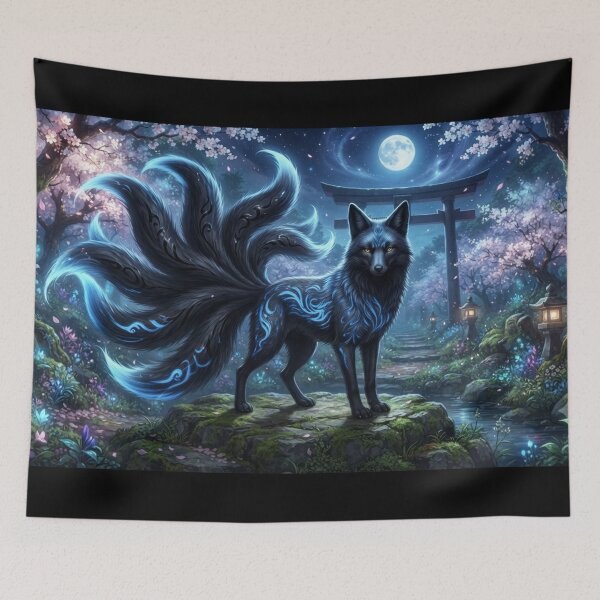 Item preview, 9-Tailed Spirit Fox designed and sold by DraysDesigns.