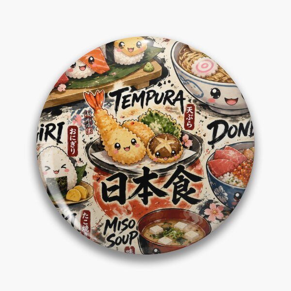 Item preview, Cute Japanese Food Character Design designed and sold by オルフェドリーム.