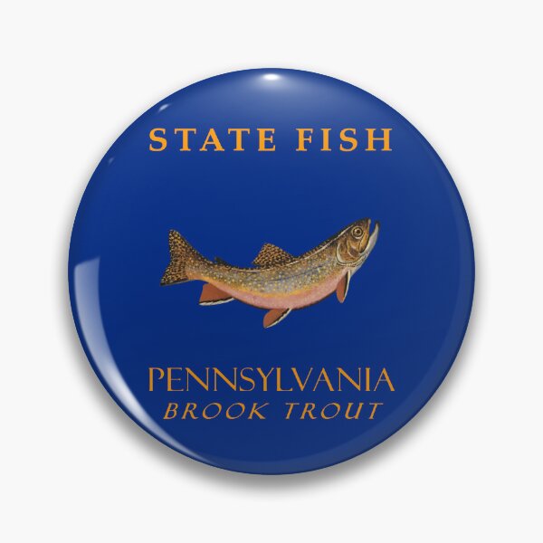Artikelvorschau, Wildfische im Pennsylvania-Territorium: Die Bachforelle entworfen und verkauft von taiche.