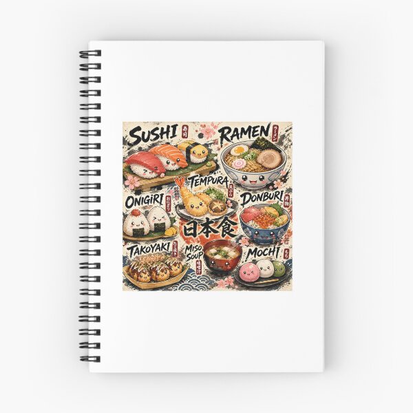 Item preview, Cute Japanese Food Character Design designed and sold by オルフェドリーム.