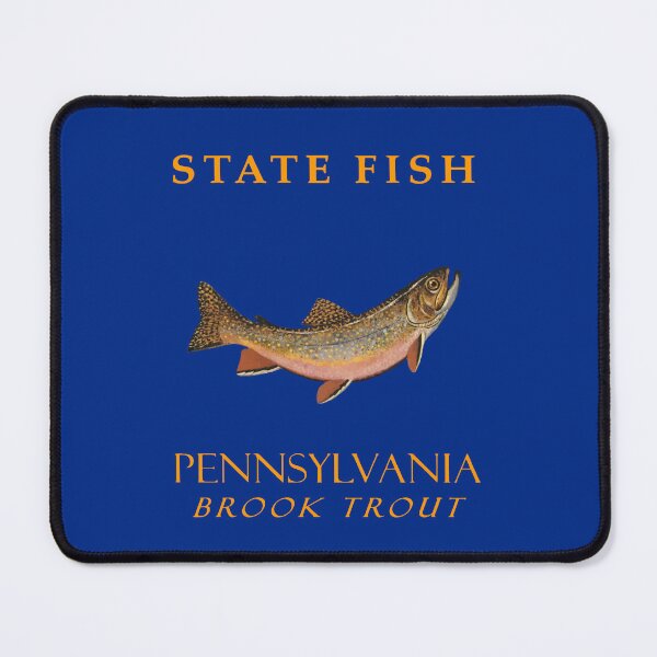 Item preview, Pennsylvania Territory Game Fish The Brook Trout designed and sold by taiche.