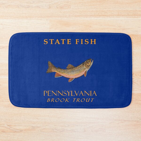 Item preview, Pennsylvania Territory Game Fish The Brook Trout designed and sold by taiche.