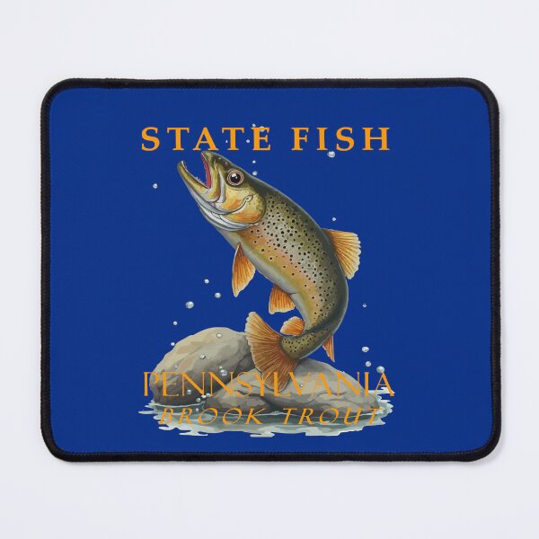 Item preview, Pennsylvania Territory Fish The Brook Trout designed and sold by taiche.