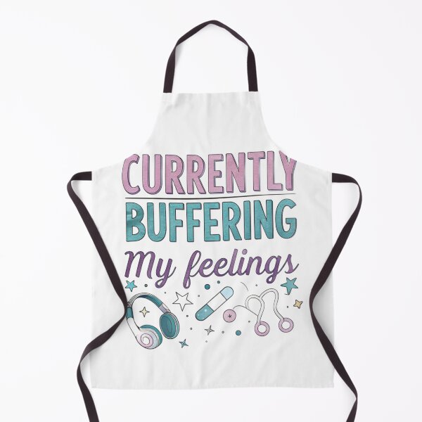 Item preview, Currently Buffering My Feelings Introvert Design designed and sold by KHCreative2025.