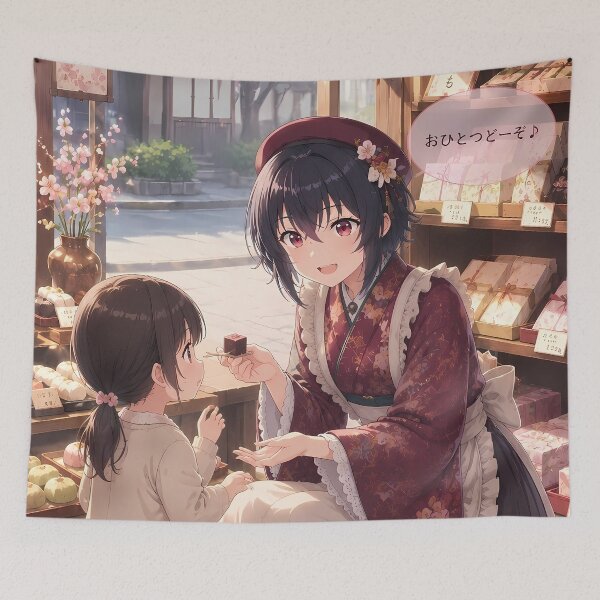 Item preview, Umi Asanagi Second Prettiest Girl Sakura Sweet Shop designed and sold by riadjamai.