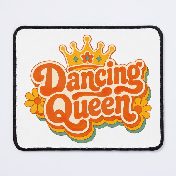Artikelvorschau, Dancing Queen Liedtext, Dancing Queen, Liedtext entworfen und verkauft von graphic-genie.