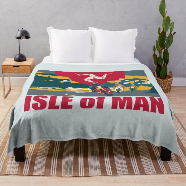 Item preview, Isle of Man TT Retro Superbike Racing Travel Poster designed and sold by KiwiRider.