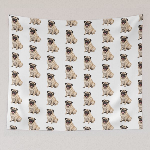 Item preview, Pug dog designed and sold by BackgroundND.