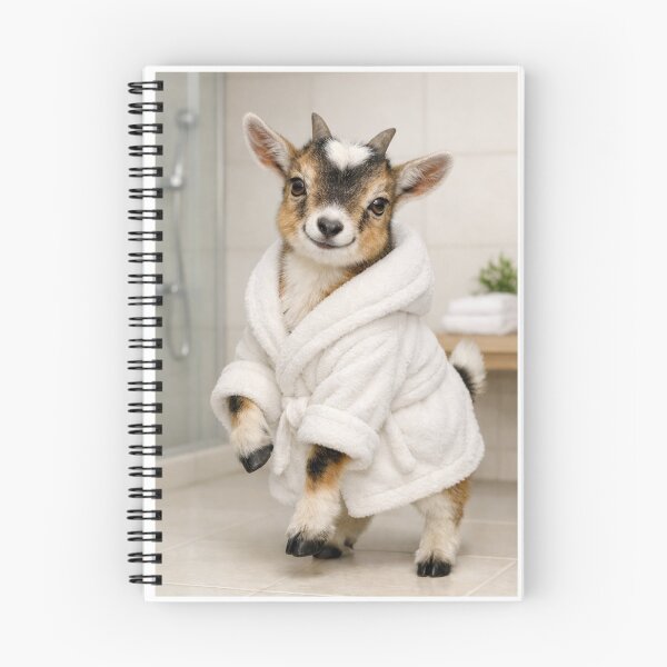 Item preview, Cozy Bathrobe Nigerian Dwarf Goat designed and sold by Sillytoe.