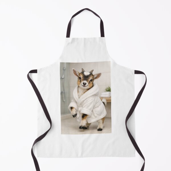 Item preview, Cozy Bathrobe Nigerian Dwarf Goat designed and sold by Sillytoe.