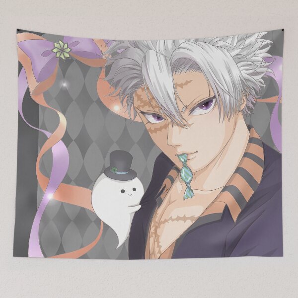 Item preview, Sanemi Shinazugawa Demon Slayer Halloween Candy Spirit designed and sold by riadjamai.