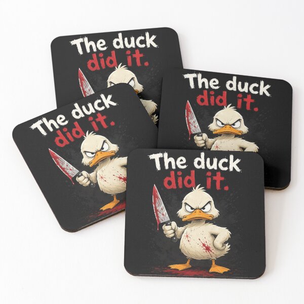 Item preview, The Duck Did It. designed and sold by IndigoExchange.